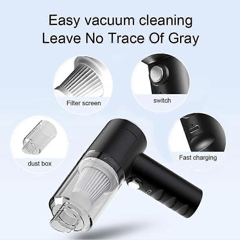 120W Cordless Handheld Vacuum Cleaner Small Mini Portable Car Auto Cleaner