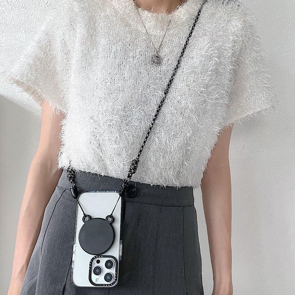 Hanging Cord Magnetic Mobile Lanyard Crossbody Smartphone Chain Cell Phone Strap  Outdoor Travel