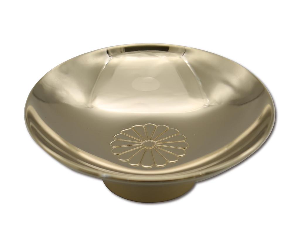 Gold with Display Chrysanthemum Perfect As a Souvenir or Lucky Sake Traditional Japanese Made In Japan Cup, 24GKP, Stand, Design, Charm, Set, Beauty,