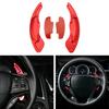 Red Steering Wheel Paddle Shifter Extension For Honda Accord Civic CR-V Acura