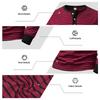 Men S Autumn Striped Henley Long Sleeve T Shirt