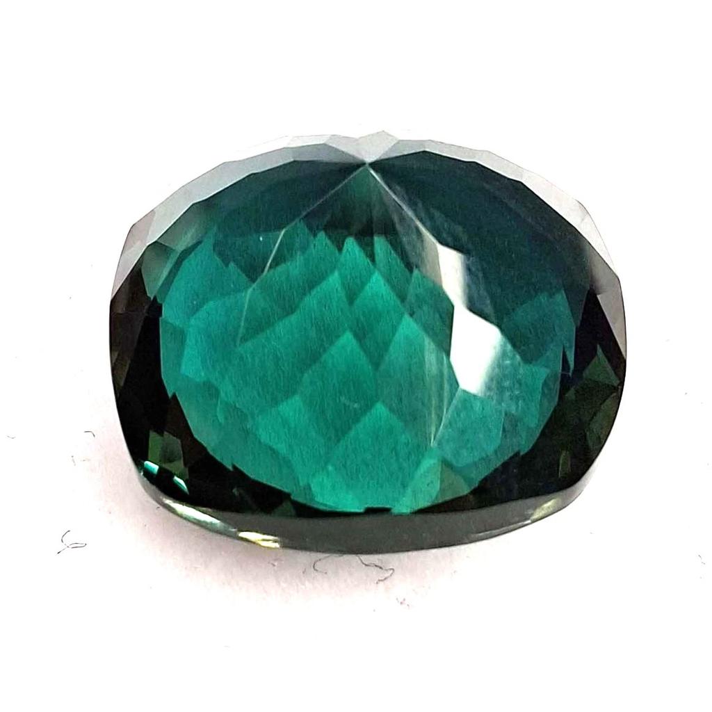 Natural Green Sapphire 15-17 Ct Cushion Cut Certified Fabulous Loose Gemstone