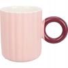 Kubek porcelanowy pastelowy z uchem 370ml 1szt