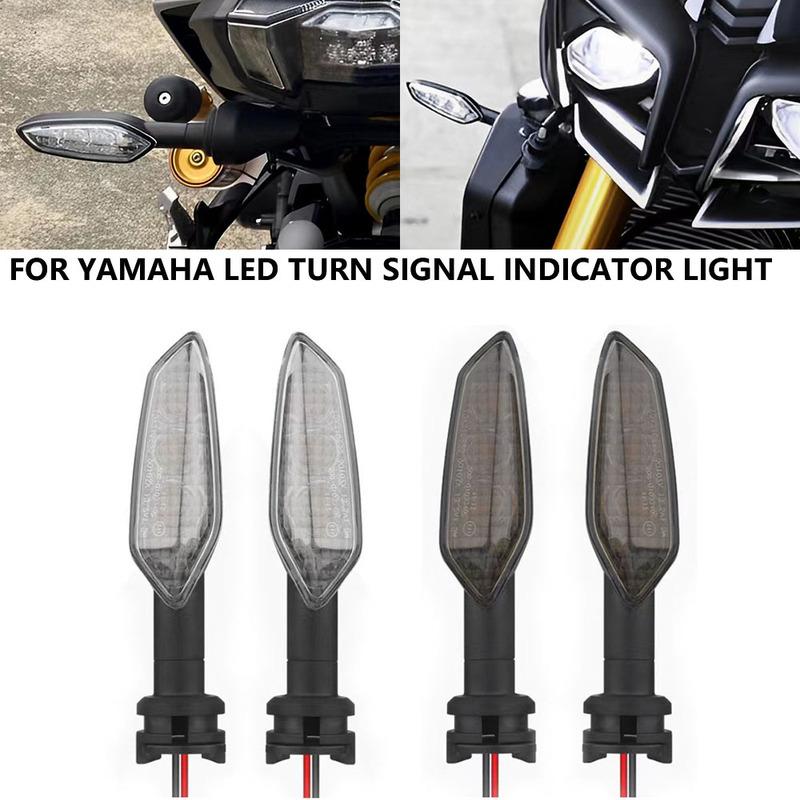 Светодиодный указатель поворота для YAMAHA MT07 Tenere 700 XJ6 FZ6 MT09 Tracer 900 MT10 MT03 FZ25 Мотоцикл Мигающий Сигнальный Фонарь Поворота