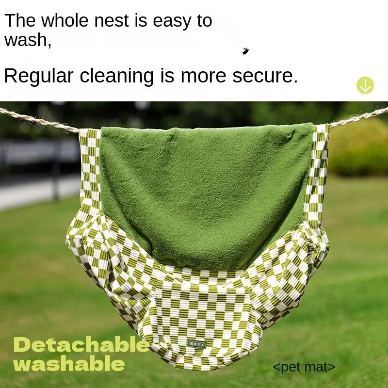 Divano letto invernale staccabile per animali domestici, cuccia per cani di lusso e letto per gatti Design creativo
