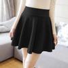 Замшевая юбка с высокой талией, женская простая повседневная офисная женская весенне-осенняя корейская модная юбка, доступная в нескольких цветах