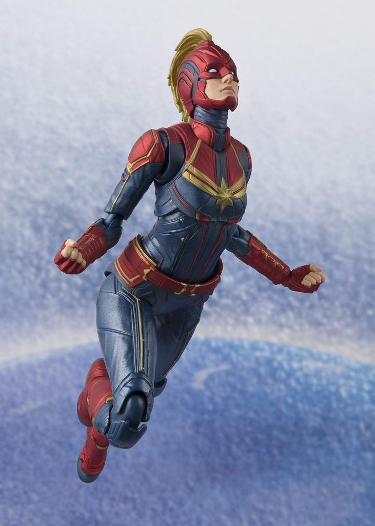 TAMASHII NATIONS Captain Marvel Approximately 150mm Painted Movable Figure S.H.Figuarts PVC&ABS