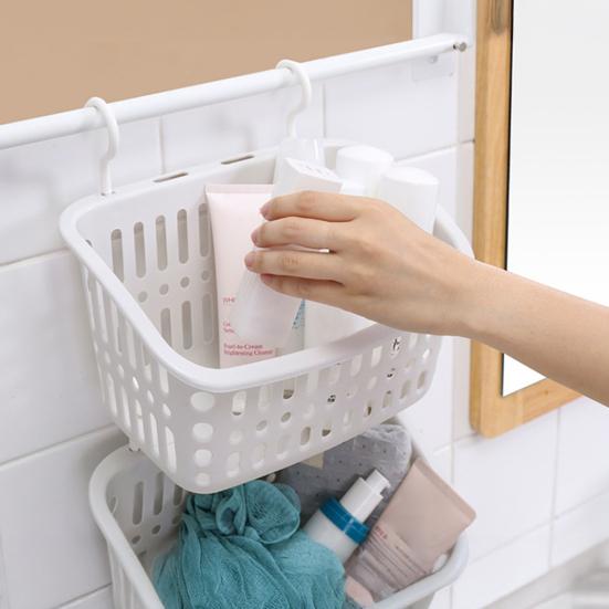 Подвесная корзина для хранения Большая вместимость Высокая грузоподъемность Полая вентилируемая Водонепроницаемая Легко чистится Органайзер для корзины для хранения