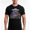 Space Jesus In Space Tshirt Summer Casual Cotton Tee Oversized Streetwear Tops Vintage Graphic Print Loose Fit Short Sleeve