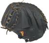 Falcon Youth Soft Baseball Mitt RH Black M Catcher's (Left-Handed Throw) CM-4045