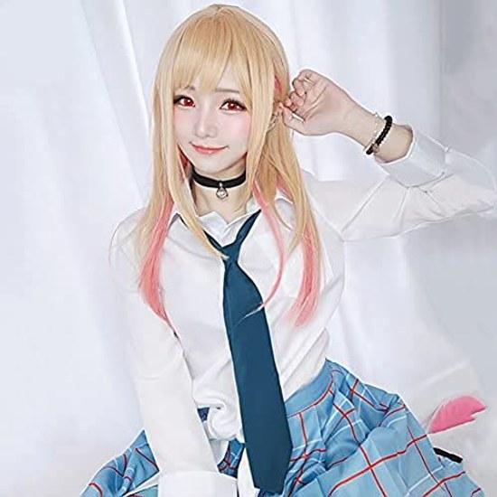 Formemory That dress-up doll falls love Cosplay Kitagawa Maimu costume uniform set necktie tools accessories included Kisekoi event anime disguise