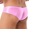 Мужские трусы с низкой посадкой, однотонные эластичные трусы с эластичным поясом, для повседневного использования