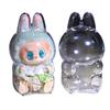 Для Labubu Прозрачный Защитный Чехол Игрушка Монстр Кукла Эльф Коробка для Хранения Пылезащитный Подвесной Плюшевая Кукла Сумка Дисплей Чехол