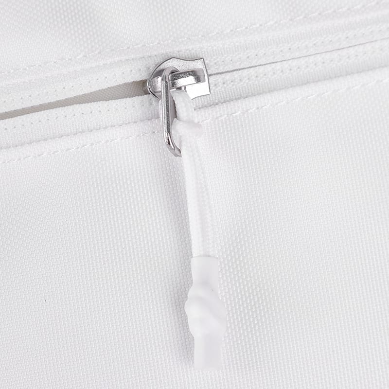 Li Ning Polyester Gym Bag Unisex Standard White/Basic Black YBLV033A1