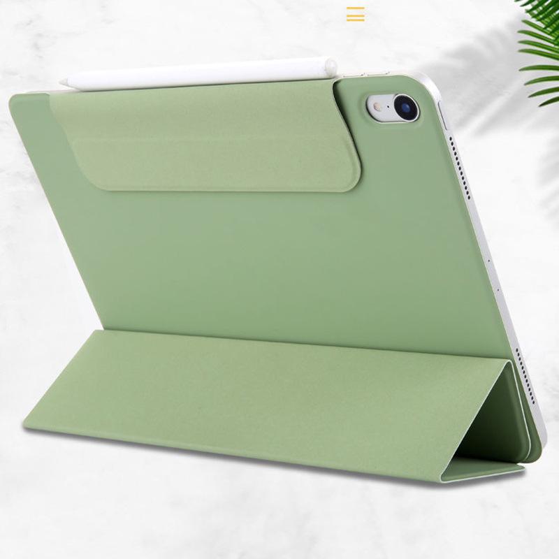 Защитный магнитный чехол для iPad Pro 2024 11" и 12.9" с застежкой и двусторонним зажимом