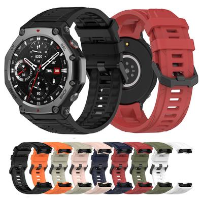 Силиконовый ремешок для умных часов Huami Amazfit T-Rex 3