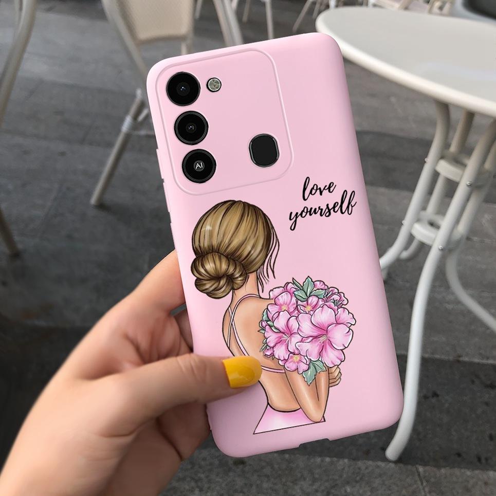 For Tecno Spark 8C Case KG5k Shockproof Soft silicone TPU Back Cover For Tecno Spark 8 Pro Spark8 Phone Cases Spark8 Case Bumper