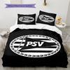 PSV Eindhoven Pattern Bedding Home Decoration Birthday Gift (1 * duvet cover + 2 * pillowcase, without core)