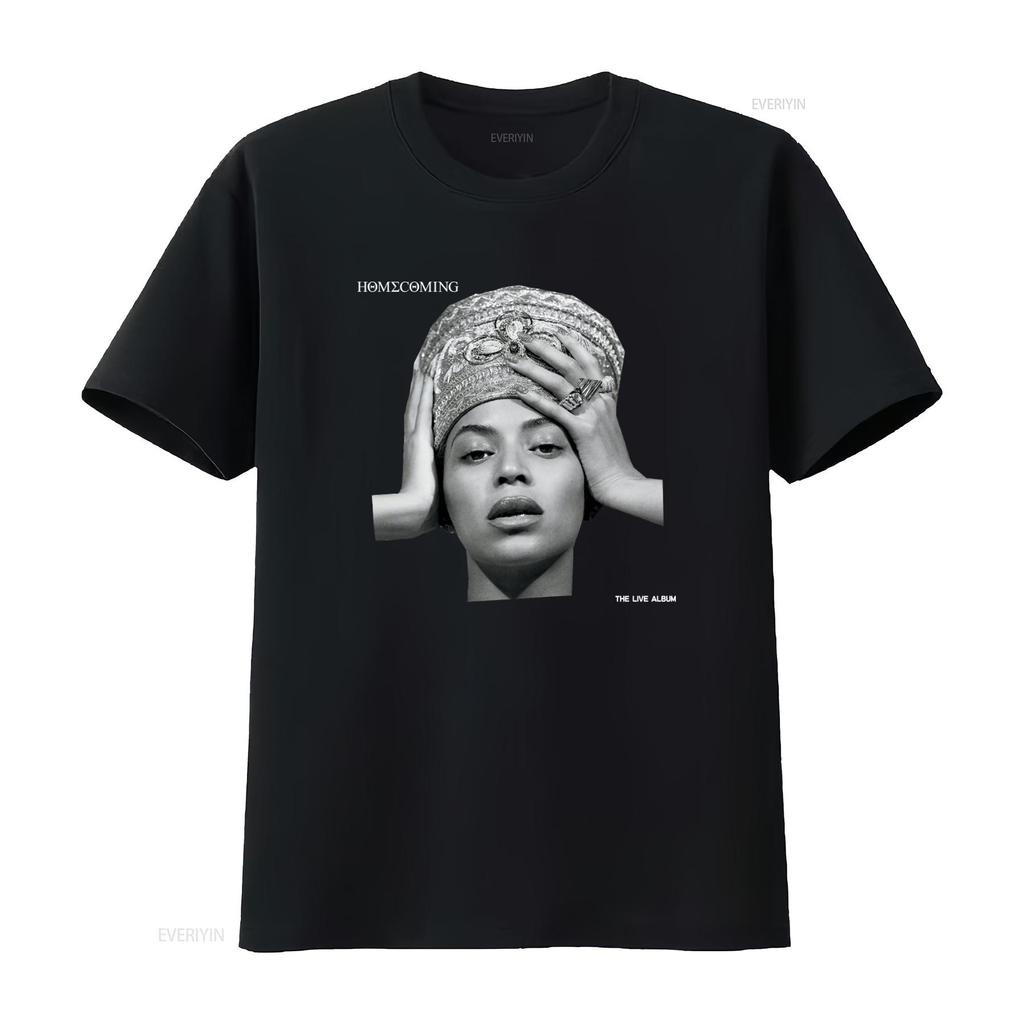 Beyonce Homecoming  Cotton T Shirt White S 234XL V1683 vintage Washed streetwear Unisex Stretched Soft Casual Stylish fashion