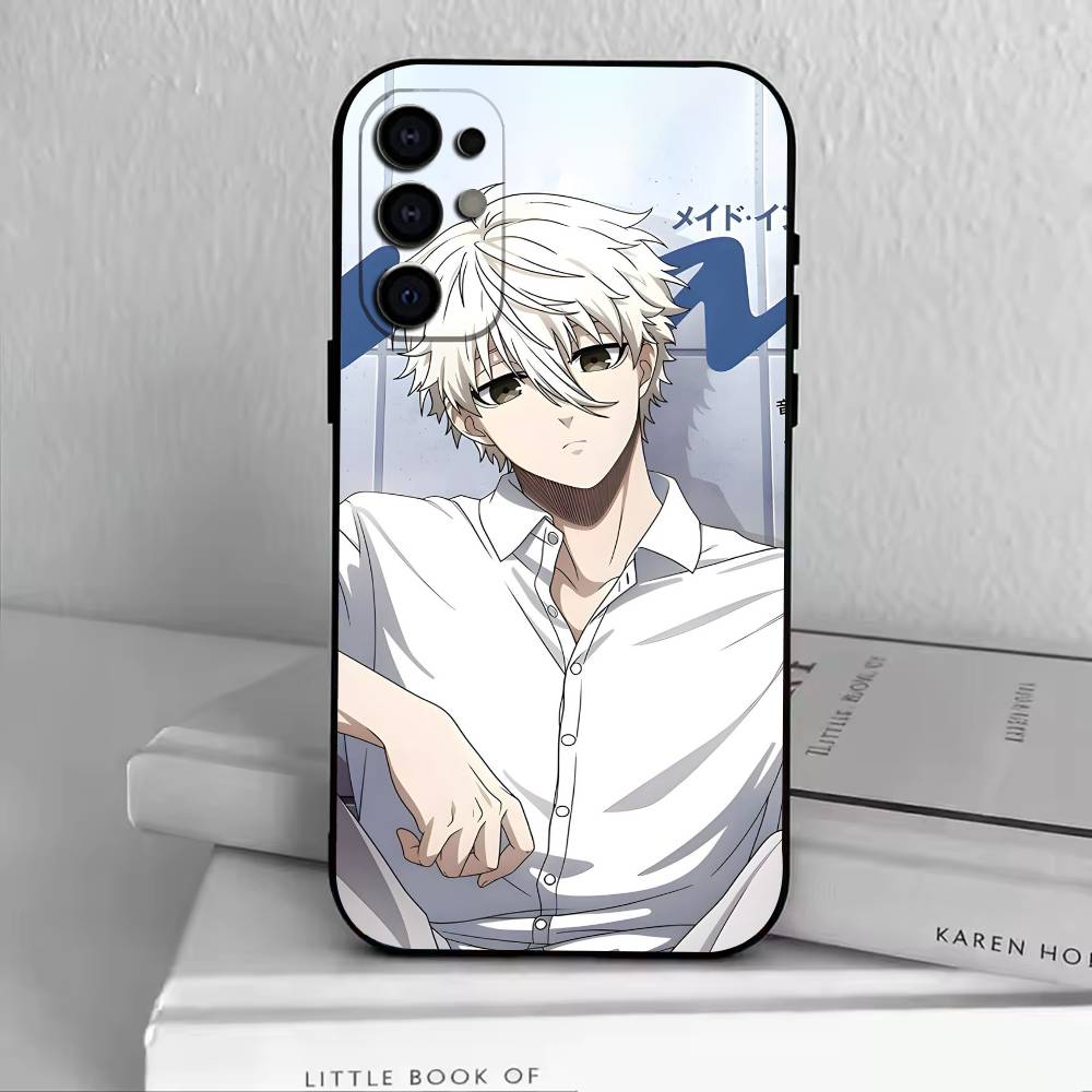 Blue N-Nagi Seishiro Phone Case For Samsung S25,S24,S21,S22,S23,S30,Ultra,S20,Plus,Fe,Soft Silicone Black Cover