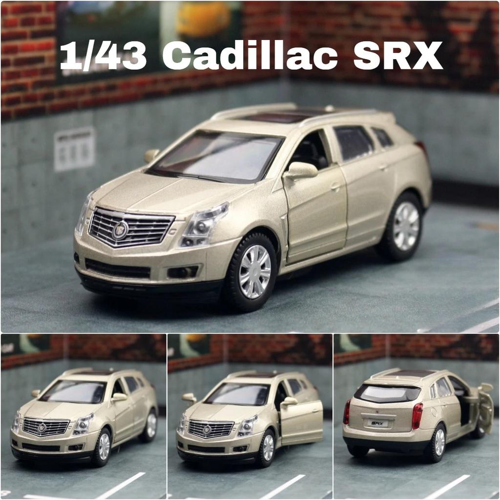 1/43 Cadillac SRX Внедорожник Литой Металлический Игрушечный Автомобиль Модель для Детей Инерционная Машинка Миниатюрная Коллекция Подарок Ребенок Мальчик Спичечный Короб