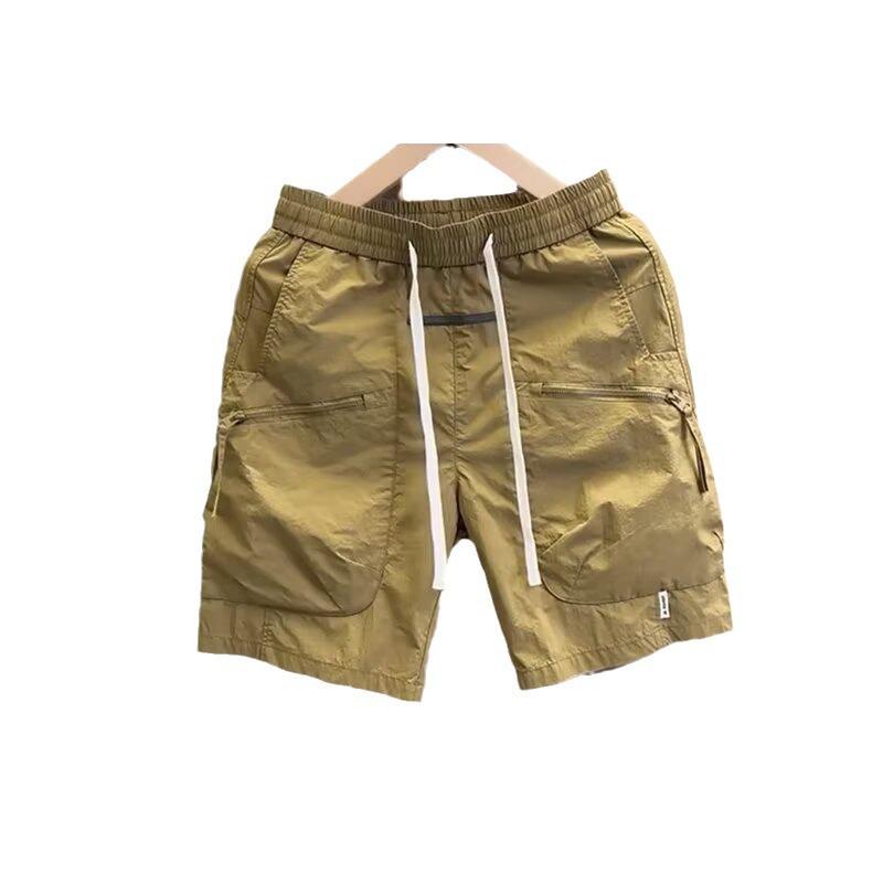 Мужские модные шорты в американском повседневном стиле для работы - Легкие шорты длиной до колена