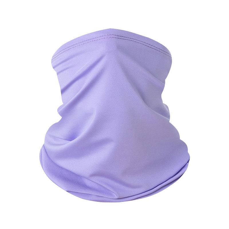 Summer Ice Silk Sunscreen Neck Gaiter: Breathable, Quick-Drying, Multifunctional Headscarf and Cycling Face Mask for Sun Protection