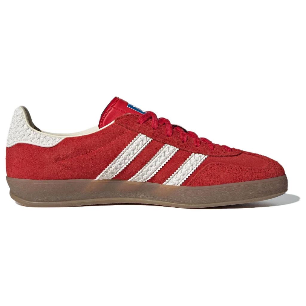 adidas Кроссовки Gazelle Indoor Scarlet Gum Unisex Red Better-Scarlet Off-White IF1808