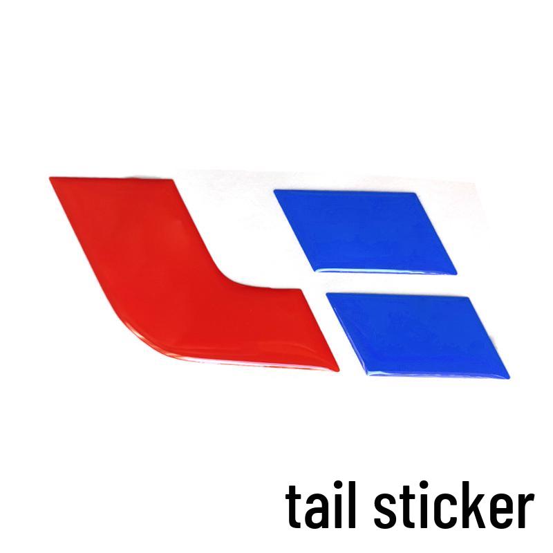 Li Auto L6789 ONE MEGA Steering Wheel Emblem Stickers, Creative Men's Interior Decor