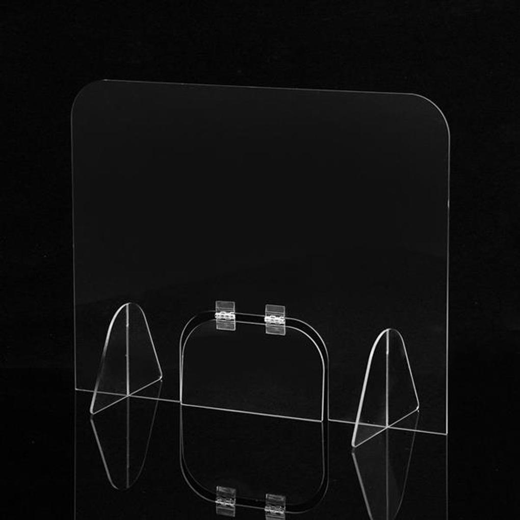 Безопасная прозрачная акриловая перегородка (40x50cm) оконный экран