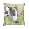 Greyhounds Pillowcase Polyester Cushion Cover Decoration Sloughi Azawakh Dog Pillow Case Cover Home Dropshipping 45X45cm
