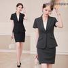 Женский летний деловой костюм в корейском стиле высокого класса - Формальный блейзер, рабочая одежда