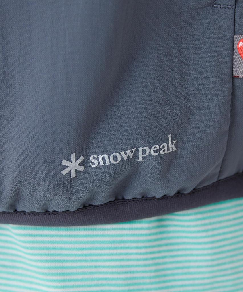 Flexible Insulated Vest Size M [Snow Peak] VT-26SU001 Vest, Padded, Insulated, Men's/Women's, BLACK,
