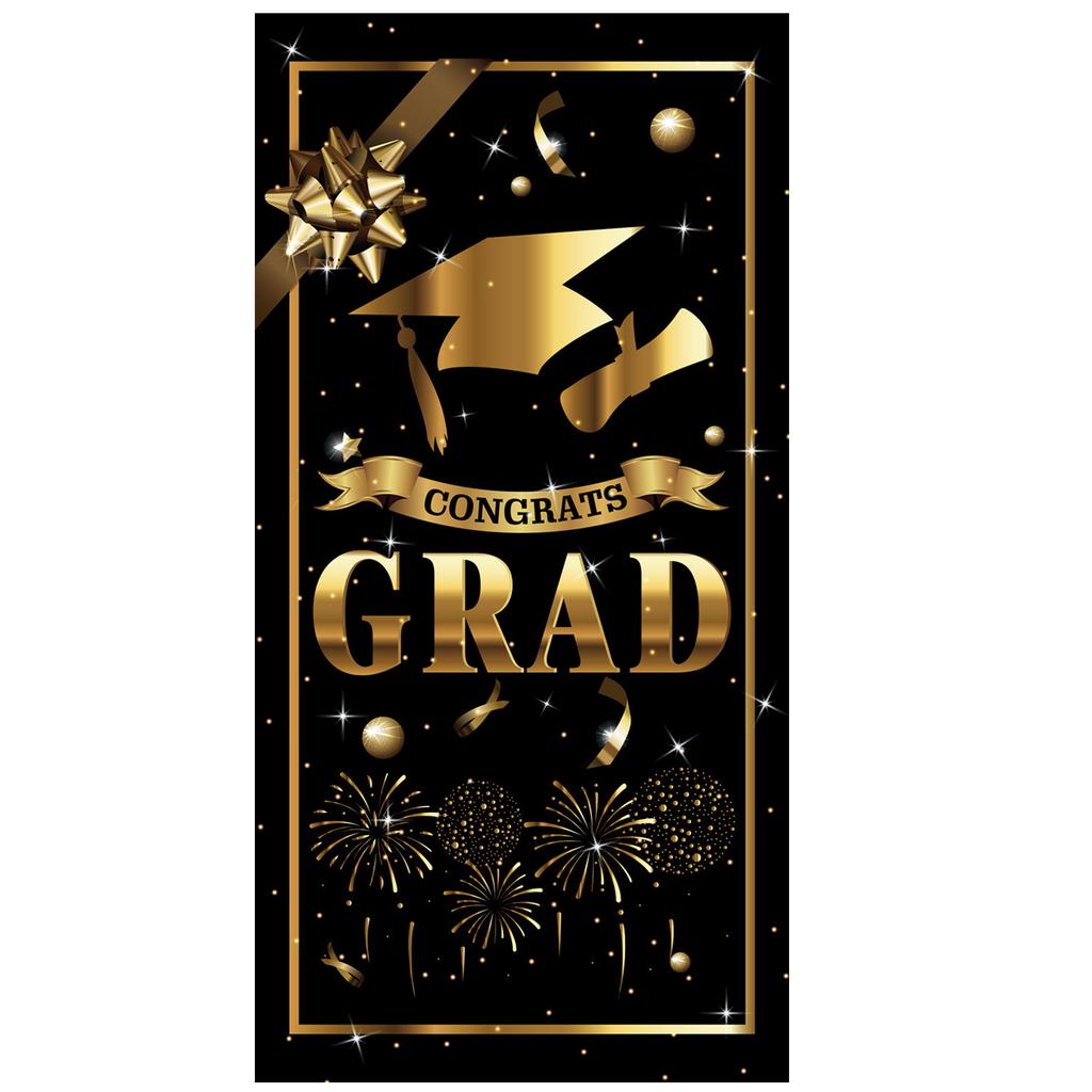 Graduation Season Decorative Vertical Poster Class Of Graduation Courtyard Decoration Party Banner Customization