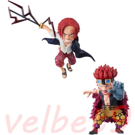 Фигурка One Piece World Collectable Набор Эльбаф Шанкс Кид Banpresto WCF Bandai Spirits 2-Шт. & /