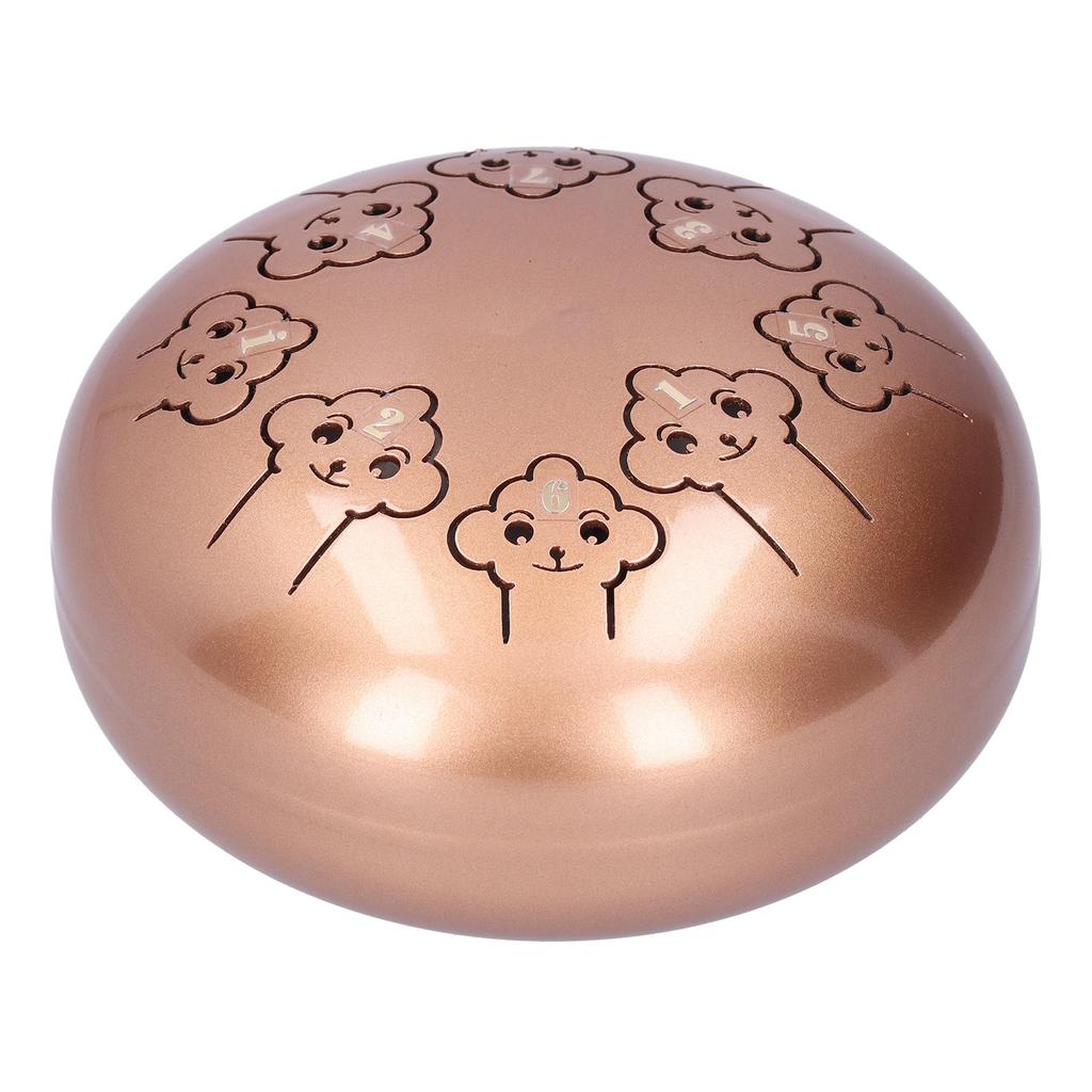 SLADE Steel Tongue Drum Handheld Cartoon Percussion Beginner Music Lover Gift 5.5in