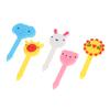 10Pcs Mini Animal Farm Cartoon Fork Fruit Children Snack Cake Dessert Fork