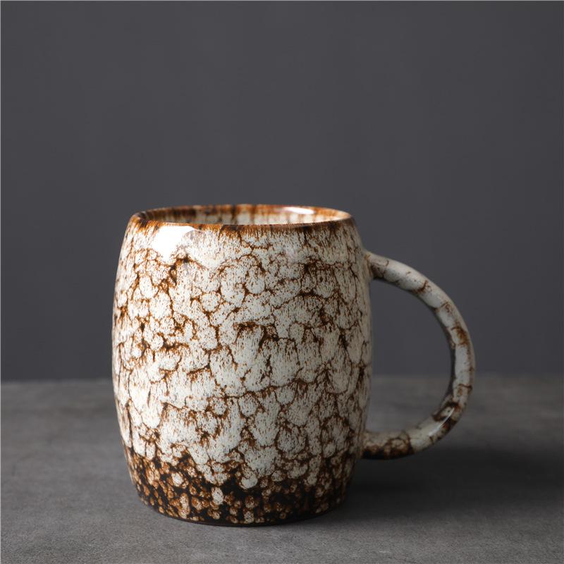 Керамическая чашка для замены печи, большая емкость для домашнего хозяйства, керамическая чашка для подарков, чашка для молока, кофейная чашка