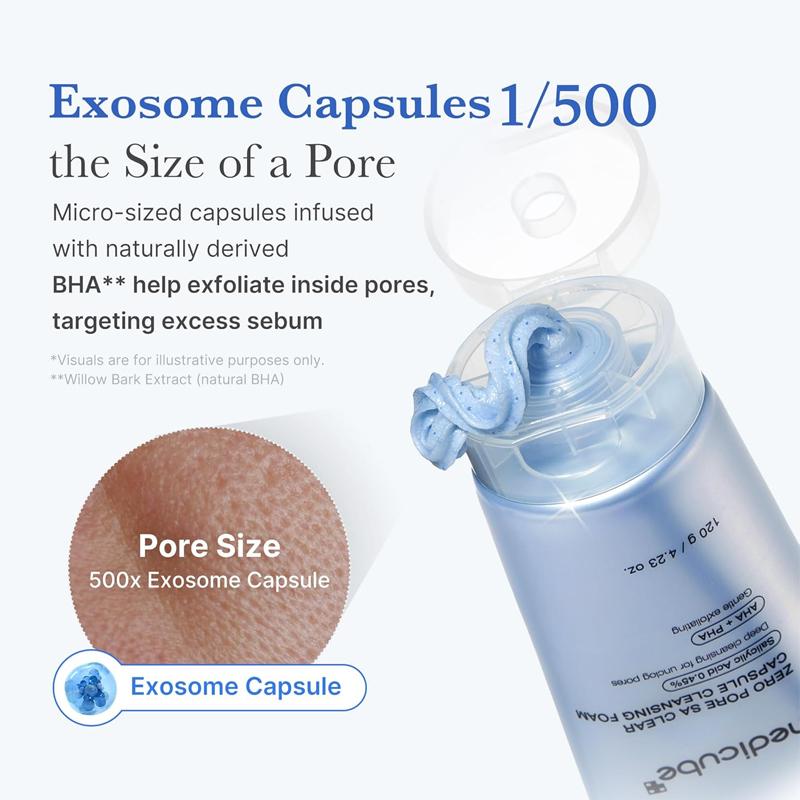 Medicube Zero Pore SA Clear Capsule Очищающая пенка 120 г