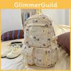 Capacity Simple Large Backpack With Dachshund And Letter Print Design Daily For