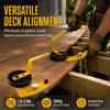 Steel Deck Board Straightening Tool Non Slip Handle Board Straightening Tool  DIY