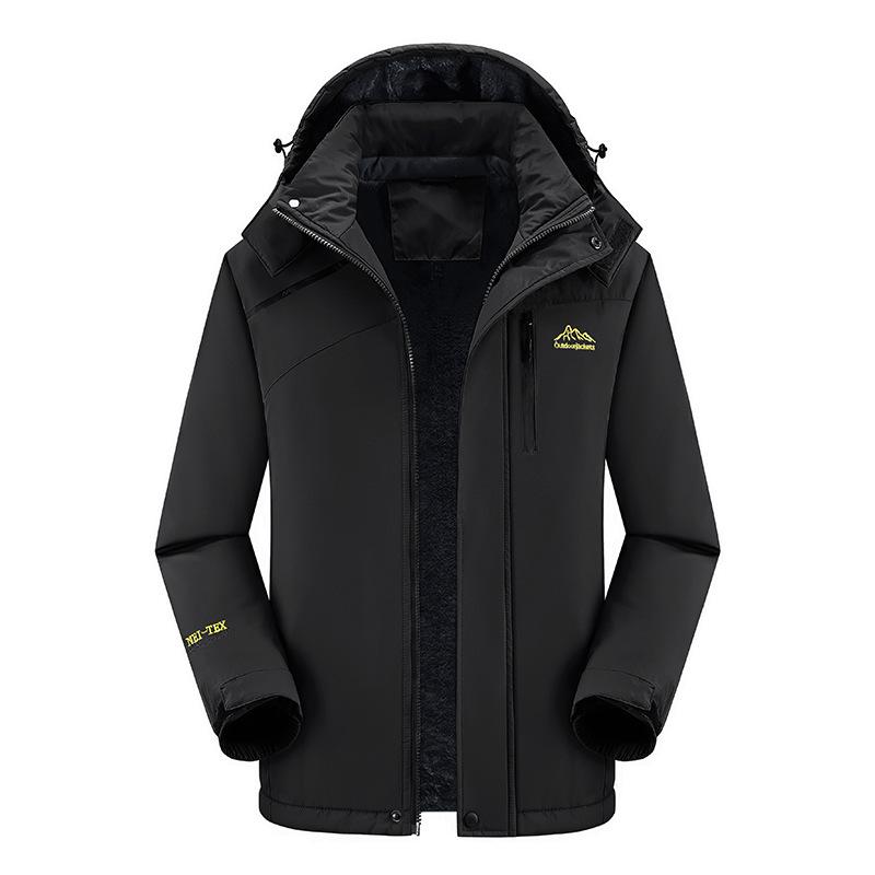 Padded-on Men's Autumn and Winter Jackets, Jackets, Cold-proof and Warm Padded Jackets, Mountaineering Suits.