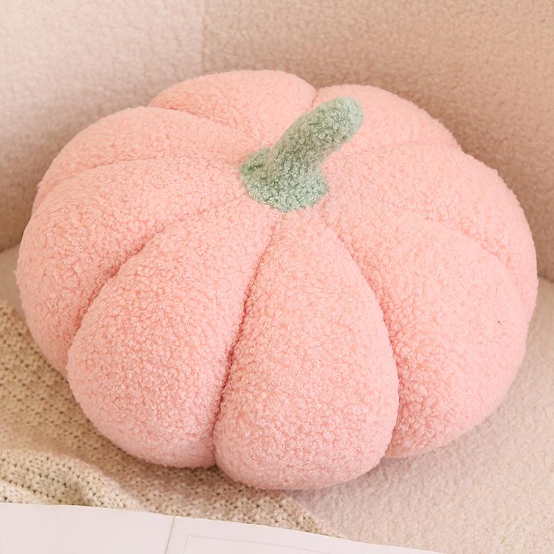 Cute Irregular Pumpkin Pillow: Plush Halloween Decoration for Sofa, Bedroom, or Bay Window