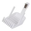 1 шт. Регулируемые пластиковые насадки-гребни для машинок Enchen Boost Hair Clippers или Sharp 3S, позиционирующие ограничительные гребни, черный, белый