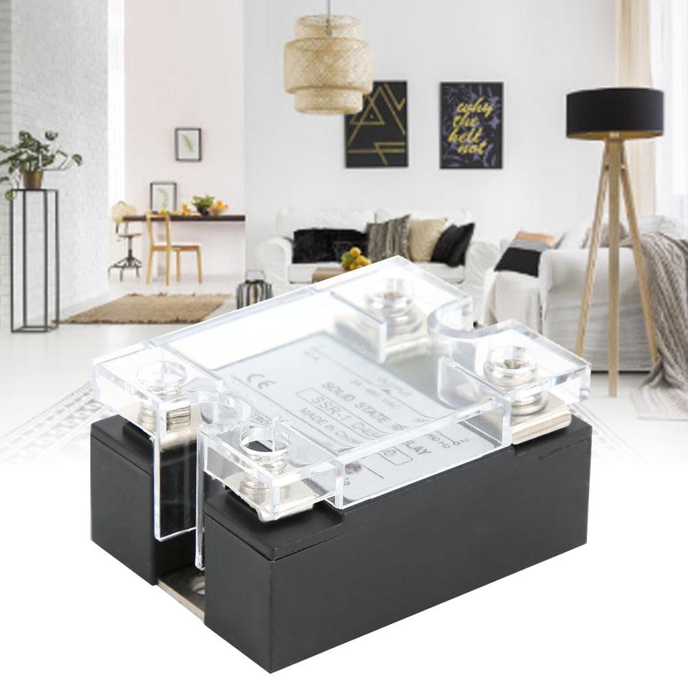 SSR40DA Твердотельное реле SSR Твердотельный модуль Управление постоянным током Переменный ток 40А 332В постоянного тока