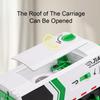 1:50 Scale Garbage Sanitation Truck Models Toys Cars Slide Forward Adjustable Carriage Miniature Vacuum Sweeper Model Ornament