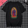 Our Lady of Guadalupe Virgin Mary The Madonna Religious Graphic Tshirt Summer Unisex Women Short Sleeve O-Neck Streetwear Tops