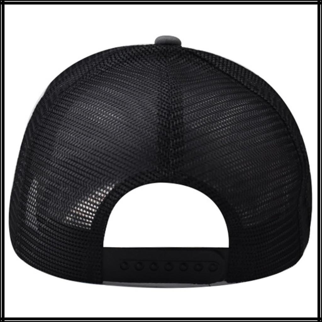 Кепка Бейсболка Вышивка Принт Дизайн Сетка Повседневная Спорт Мужчины Женщины CZA466 [Белый Клык] (черный)