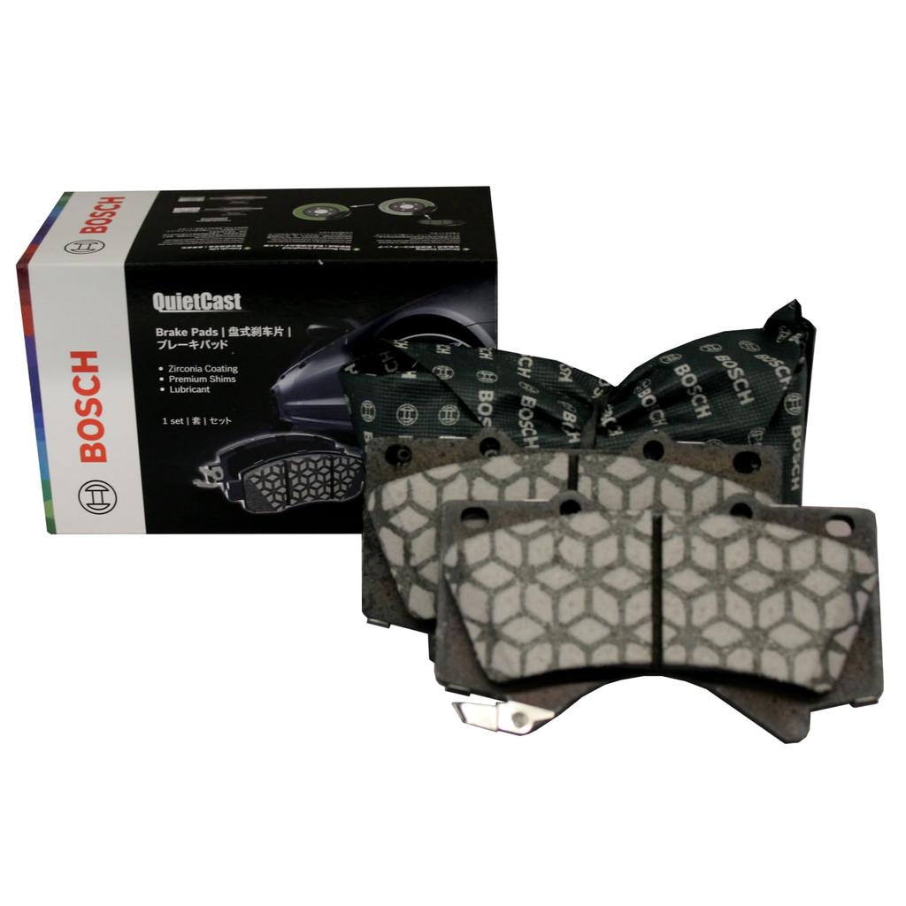 BOSCH QuietCast BC0214 Brake Pads for Toyota Land Cruiser and other vehicles (Front)
