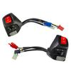Handlebar Combination Switch with Flameout and Pass Power Control for AEROX155 Motorcycle Lightweight ABS Plastic Construction